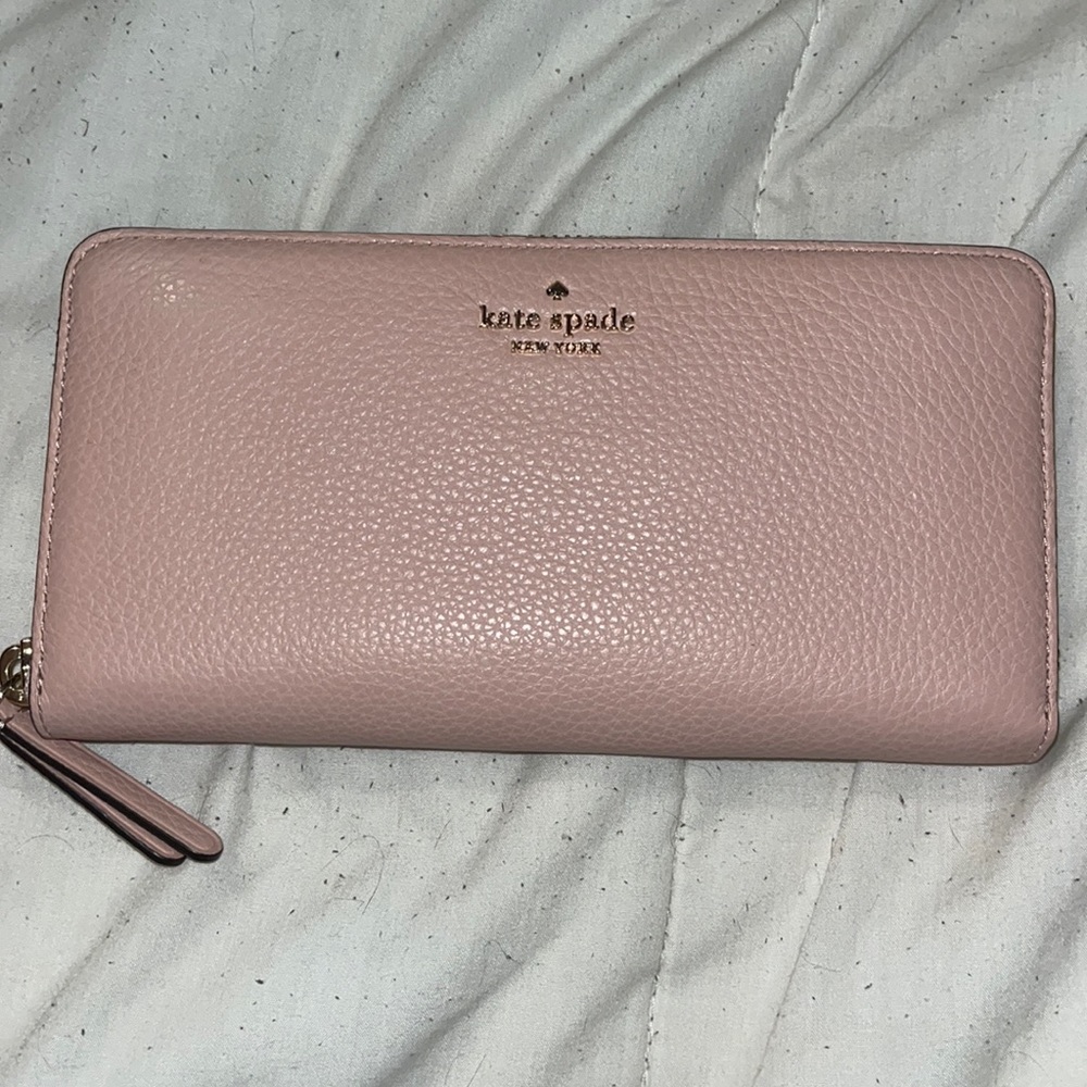 Pink kate spade wallet